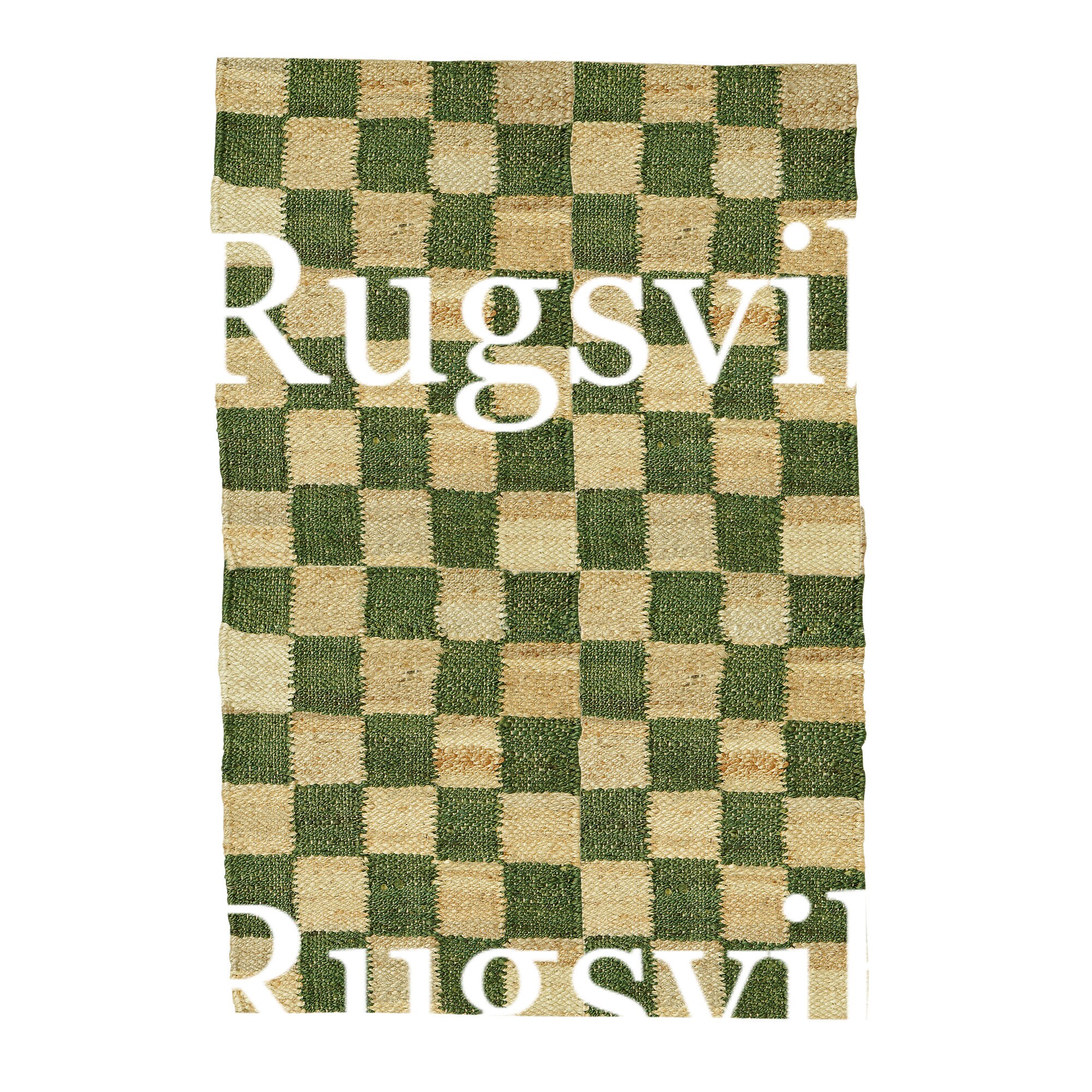 Heart Green Jute Rug Green Checkered Jute Rug: Handwoven Bohemian Hemp Area Rug - Etsy