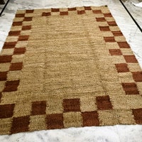 Rooster Rug|anti-slip Checkered Ruglfarmhouse Carpet|housewarming Gift ...