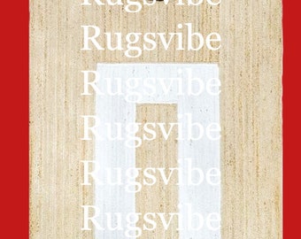 Handwoven Natural Jute Rug: Brown Braided Bohemian Area Rug