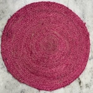 100% Genuine Multicolor Jute/cotton Rugs, Round Braided Area Rugs/Floor Rugs For Bedroom, Living room ,Hallway, Custom rug