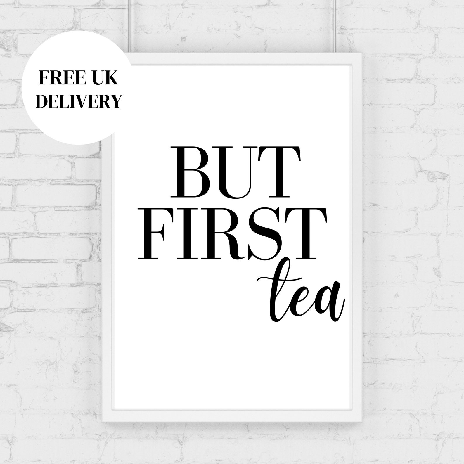 Kitchen prints Kitchen wall art Black and white kitchen Etsy