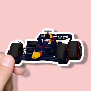 F1 RedBull Sticker // Racecar // Formula One // Lewis Hamilton // George Russel // Vinyl // Die Cut Durable // Hydroflask // Decal