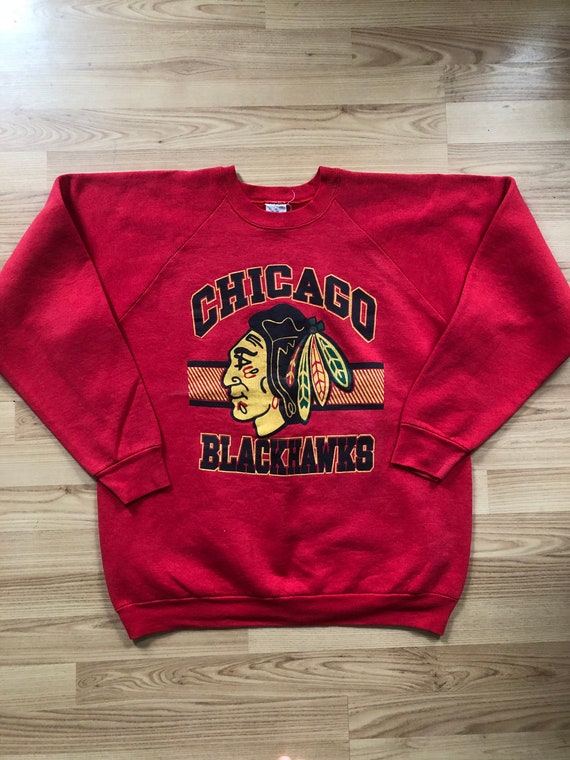 Vintage Nike NHL Chicago Blackhawks Chris Chelios Hockey Jersey