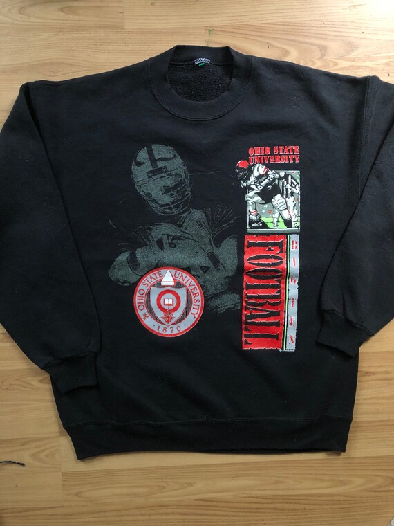 Vintage Ohio State Football Crewneck Sweatshirt oh