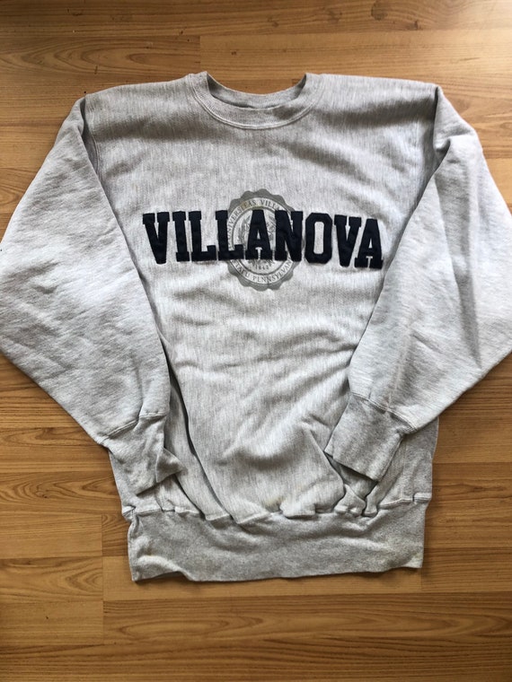 Vintage champion reverse weave Villanova Crewneck… - image 1