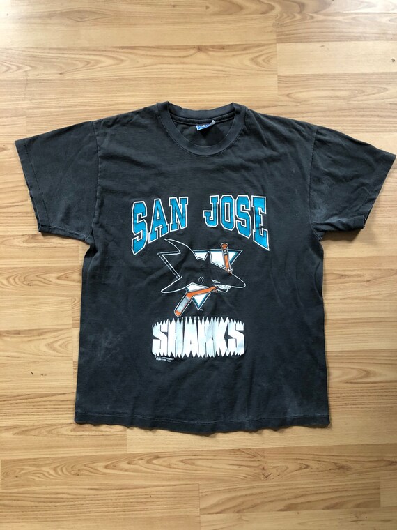 Large San Jose Sharks Jersey90s Sharks Jerseyvintage Sharks 