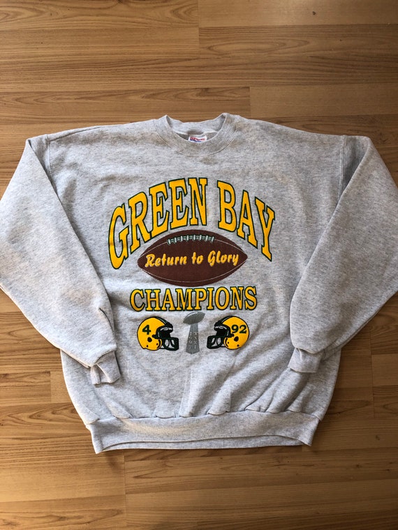 Vintage Green Bay Packers Champion Crewneck  Sweat