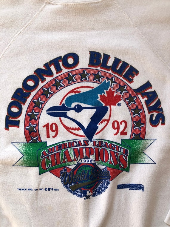 Vintage Toronto Blue Jays Crewneck  Sweatshirt oh… - image 2