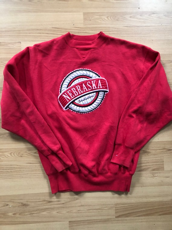 Vintage Nebraska Cornhuskers Crewneck  Sweatshirt 