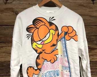 Vintage 1978 Garfield AOP Crewneck