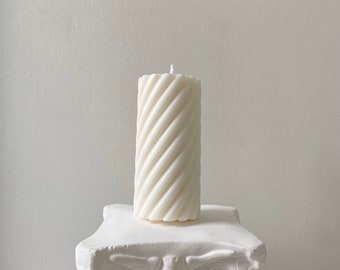 Carousel Sculptural Candle | Soy Pillar Candle | Decorative Soy Wax | Natural Soy Blend