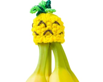 Pineapple Nana Hat | Includes Standard Size BPA-Free Silicone Cap with Magnet