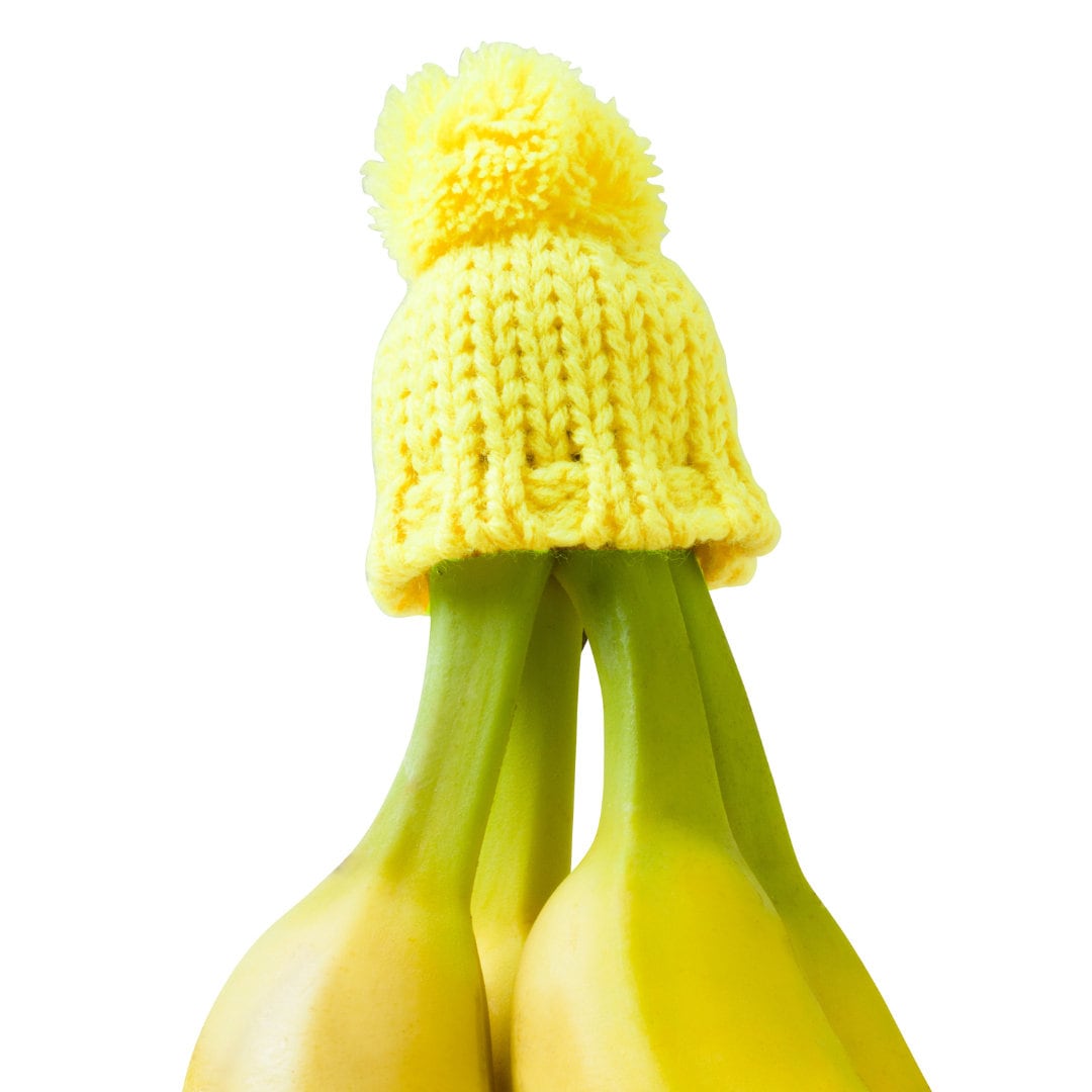 Nana Hats Banana Preserver Keep Bananas Fresher for Longer Yellow Etsy
