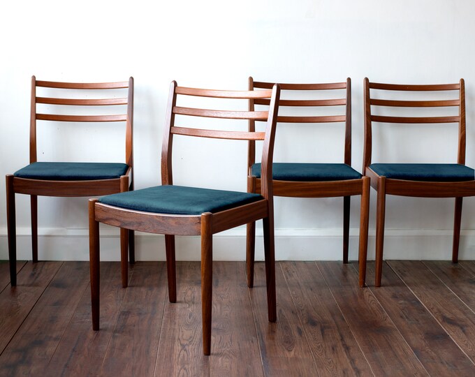 Set of 4 G Plan Dining Chairs Midcentury Chairs Teak Dining Chairs