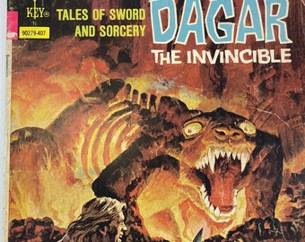 DAGAR THE INVINCIBLE # 8 gold key comics, 1974