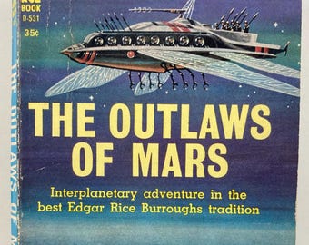 The Outlaws of Mars vintage paperback 1961
