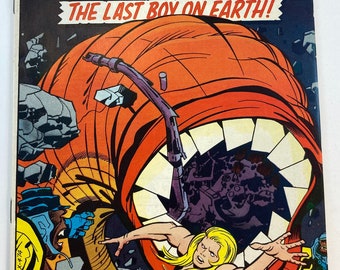 KAMANDI # 18, DC comics June 1974, Joe Kubert