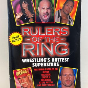 Rulers of the Ring, wrestling’s hottest superstars, vintage paperback 2000