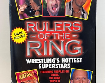 Rulers of the Ring, wrestling’s hottest superstars, vintage paperback 2000