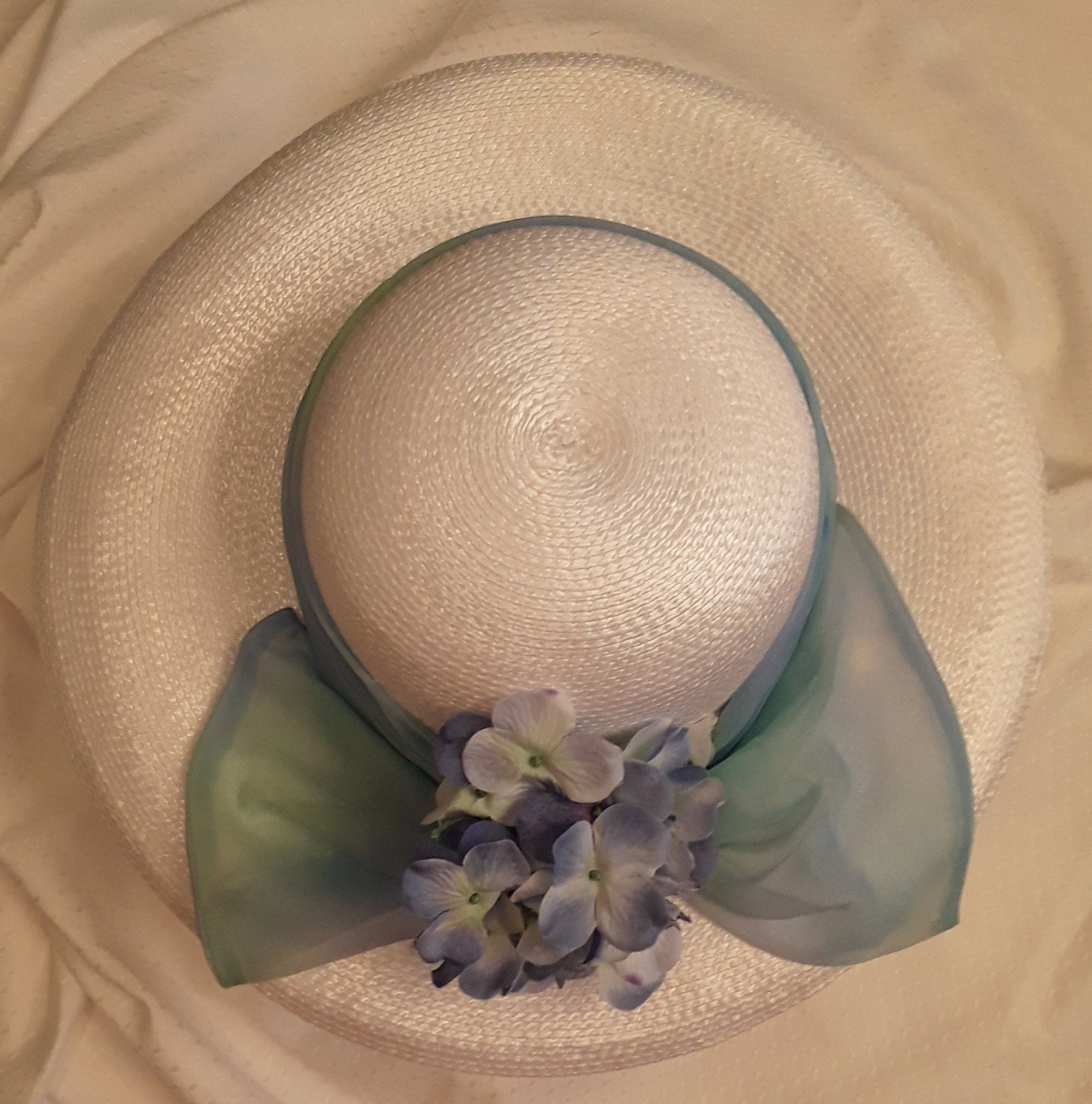 Color Trend Fashion Vintage 80s 90s Straw Boater Hat Black Scarf Ribbon Bow NWT il_fullxfull.2465828838_pems.jpg main image 3