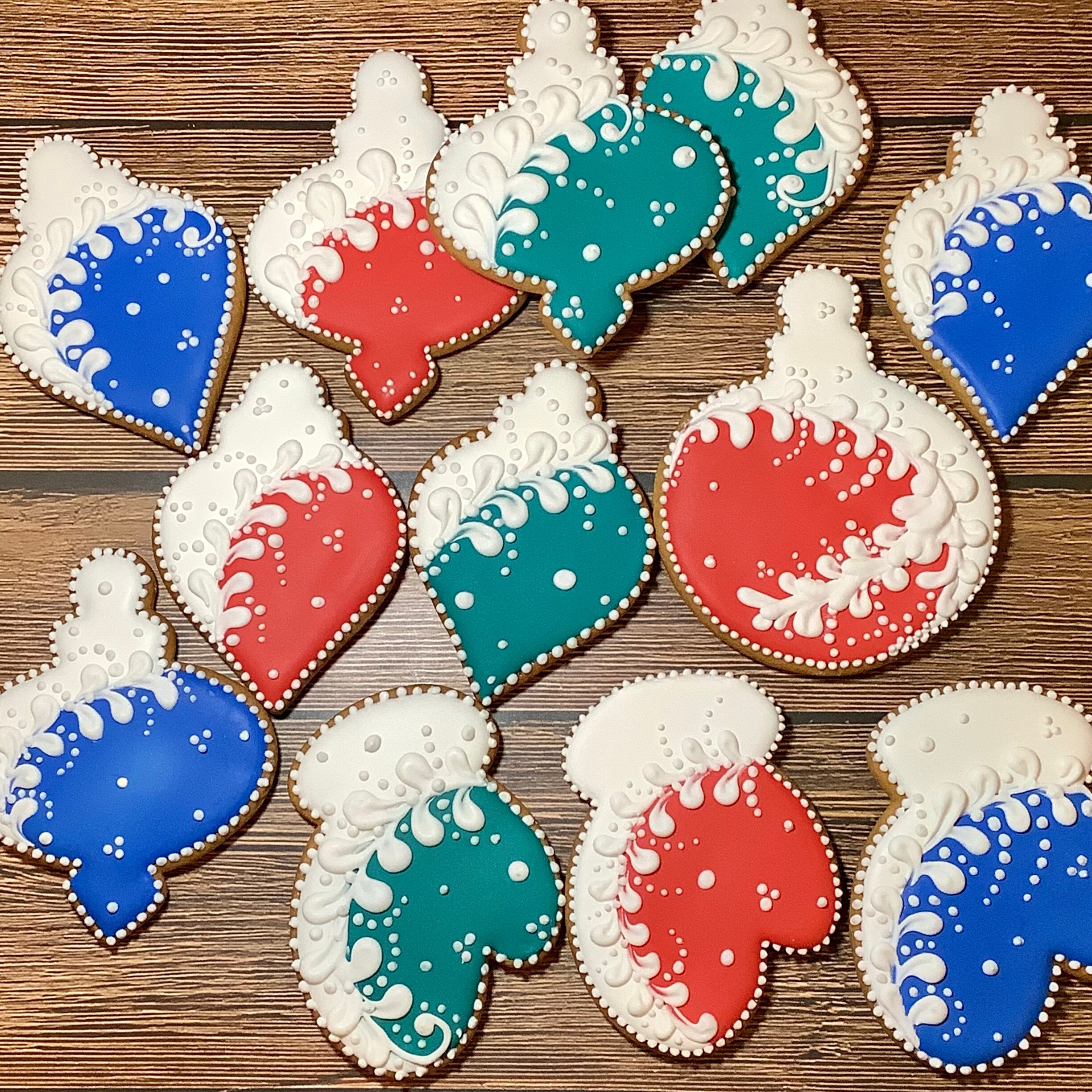Christmas Sugar Cookies, Holiday Party Favors, Christmas Gift Cookies
