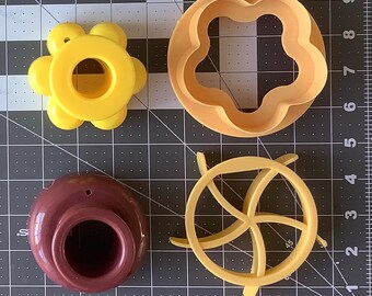 Cookie Cutters, Set 4 pcs., plastic.