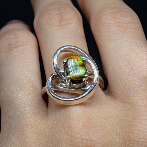 Agate ring cheap of healing