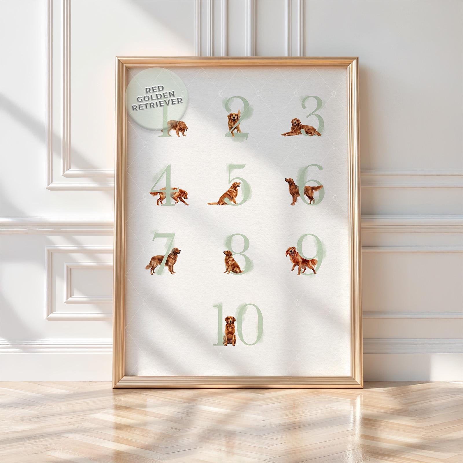 Dog Breeds Chart With Numbers