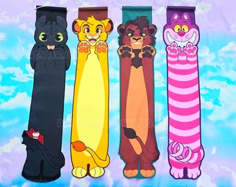 Long Pin Banners Cartoon