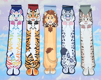 Long Animal Pin Banners Felines