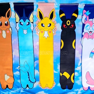 Long Pin Banners Eeveelutions