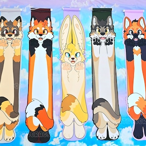 Long Animal Pin Banners Canines