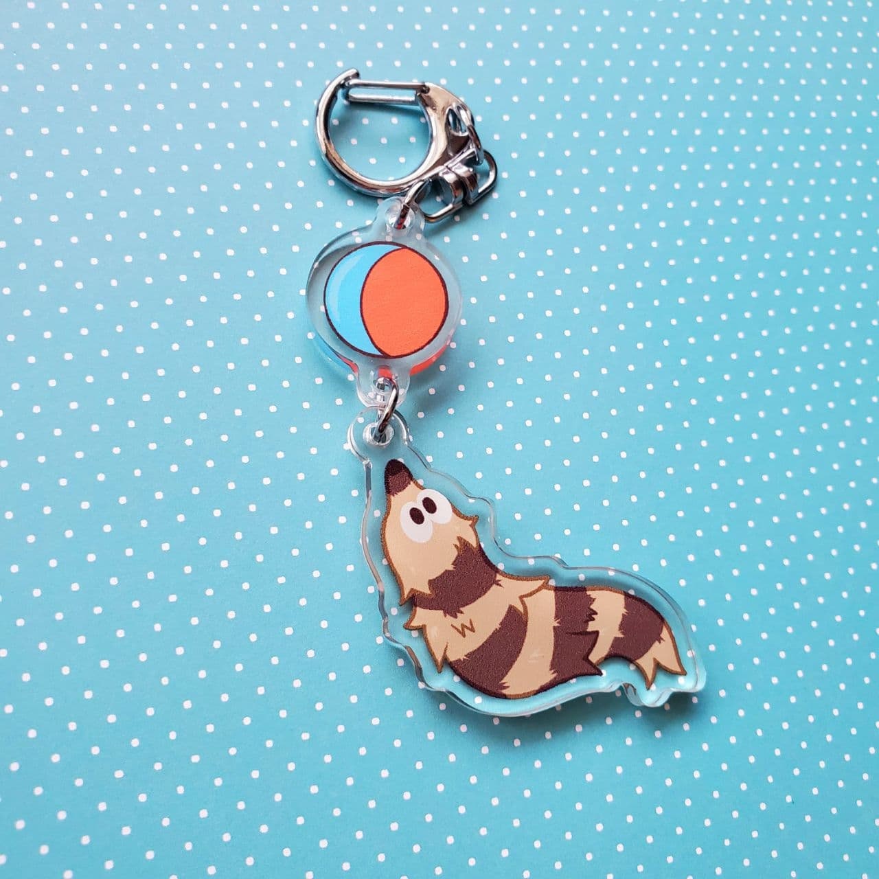 Weasel Key Chain Weasel Ball 3