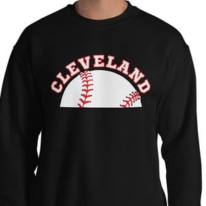 Cleveland Baseball Sweatshirt | Unisex classic Tee | Cleveland OH CLE | Perfect Gift for Fans & Sports Lovers