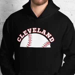 Cleveland Baseball Hoodie | Unisex Cleveland Fan Apparel & Tee | Perfect Gift for Baseball Lovers in CLE, Ohio