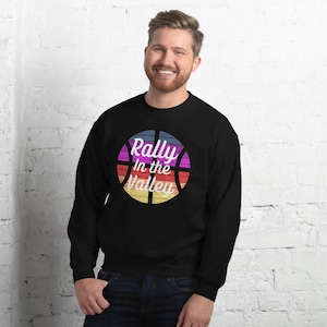 Phoenix Basketball Rally in the Valley Shirt - AZ Arizona Unisex Sweatshirt, Basketball Fan Gift, Sports Apparel, Team Spirit Sweatshirt