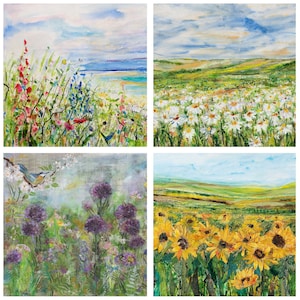 Cartes de vœux paysages Multipack