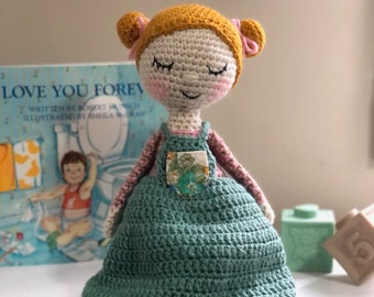 CROCHET PATTERN - Amigurumi Crochet Doll Pattern, Crochet Doll Pattern, Crochet Amigurumi Pattern, Crochet Pattern, Amigurumi Pattern