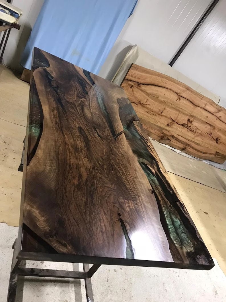 Epoxy Table Tops Epoxy Resin Table Handmade Furniture Epoxy Etsy