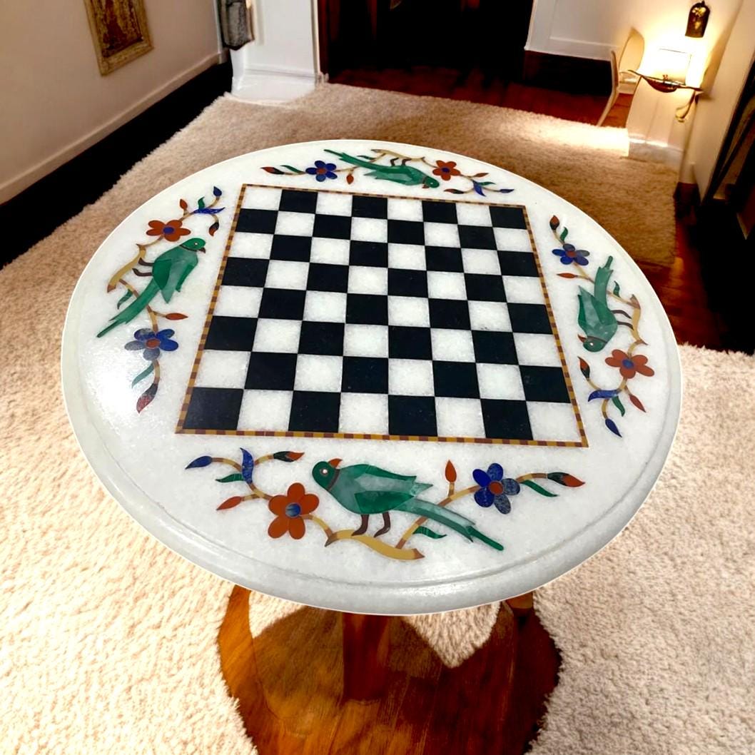 Round chess table - Etsy 日本