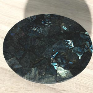 Luxury Round Console Table for Elegant Living Room Decor