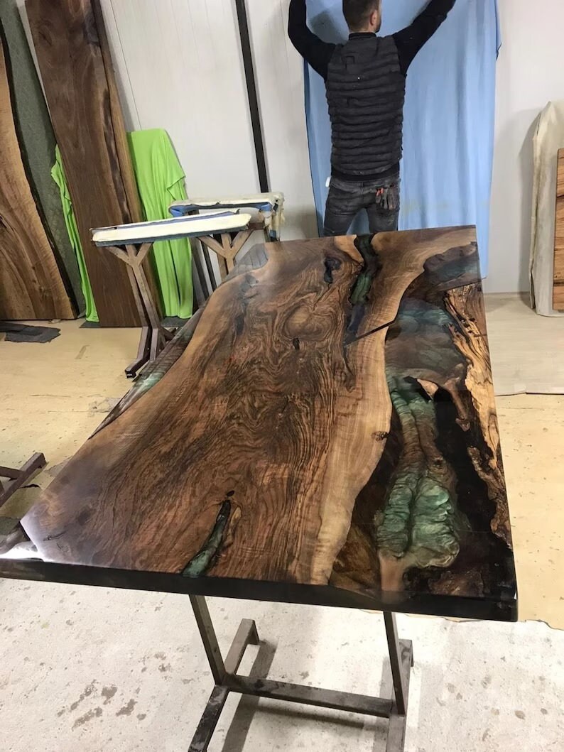 Epoxy Table Tops Epoxy Resin Table Handmade Furniture Epoxy Etsy