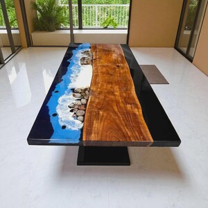 Epoxy Esstisch, Epoxy Tisch, Epoxy Resin Tisch, Fluss Tisch Epoxy, Couchtisch, Epoxy Resin Mitteltisch, Epoxy Couchtisch, Home Decor