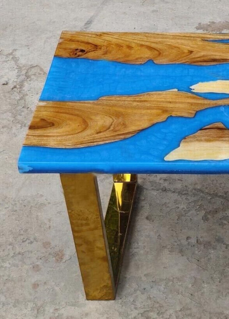 Epoxy Table Resin Epoxy Table Epoxy Coffee Table River Etsy