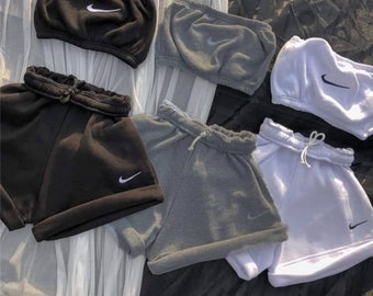 nike bandeau top and shorts