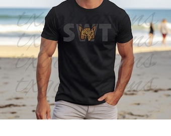 SWT Graphic Bella Canvas Tee, Casual Style, Unisex Shirt, Gift for Alumni Southwest Texas State
