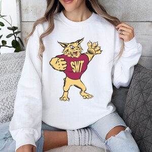 Southwest Texas State Alumni Unisex Heavy Blend Crewneck Sweatshirt, SWT Bobcats, Texas State