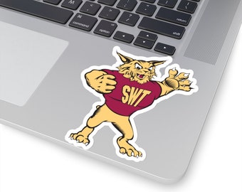 Southwest Texas State Kiss-Cut Stickers, SWT Alumni