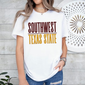 Southwest Texas State Unisex Jersey Short Sleeve Tee, SWT Bobcats, TXST Bobcat, SWT Alumni
