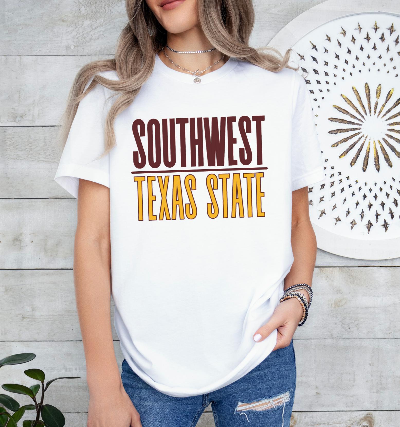 Southwest Texas State Unisex Jersey Short Sleeve Tee, SWT Bobcats, TXST Bobcat, SWT Alumni